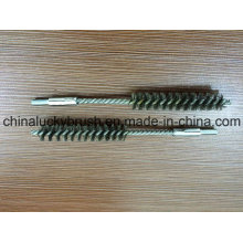 Cepillo de limpieza de alambre de acero inoxidable de 0,15 mm con rosca M6 (YY-600)